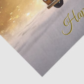 Gold Truck Christmas Tree Holiday Tissue Paper 薄葉紙 (詳細)