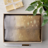 Gold Truck Christmas Tree Holiday Tissue Paper 薄葉紙 (ギフト)