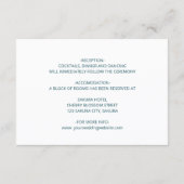 Gold Turtles Coastal Details エンクロージャーカード (裏面)