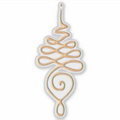 Gold Unalome  シール (正面)