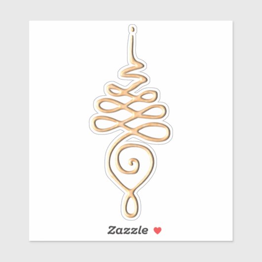 Gold Unalome  シール (シート)