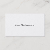 Gold Visitenkarte (individuell gestaltbar) 名刺 (裏面)