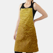 Gold wall texture designabstract, ancient, antique エプロン (インサイチュ)