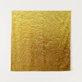 Gold wall texture designabstract, ancient, antique タペストリー (正面)