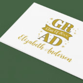 Gold & White Graduation Party ゲストブック