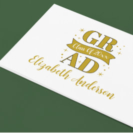 Gold & White Graduation Party ゲストブック