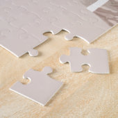 Gold Winter Snow Birds Country Christmas ジグソーパズル (側面)