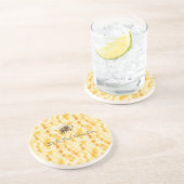 Gold Yellow Honey Bee コースター (側面)