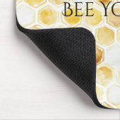 Gold Yellow Honeycomb   マウスパッド (コーナー)