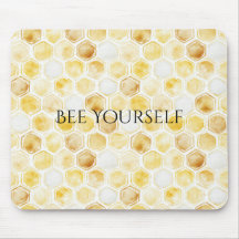 Gold Yellow Honeycomb  