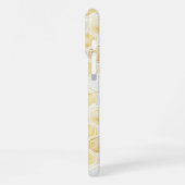Gold Yellow Honeycomb iPhoneケース (左側面)