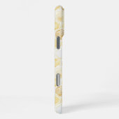 Gold Yellow Honeycomb iPhoneケース (右側面)