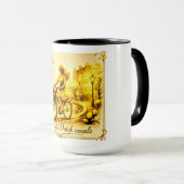 GoldAmsterdam 浮遊感のあるミニマルで芸術的なオブスクアート マグカップ (正面右)