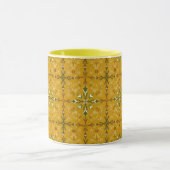 Golden Abstract Coffee Mug マグカップ (中央)