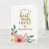 Golden Affection Celebration Card カード (正面)