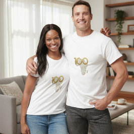 Golden Africa Centennial Legacy - 100 Years of Her Tシャツ