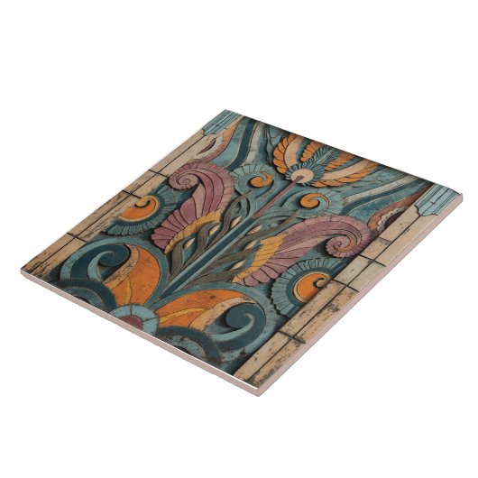 Golden Age Blossoms タイル (側面)