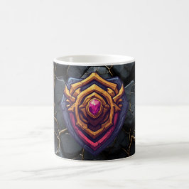 Golden Amethyst Emblem コーヒーマグカップ