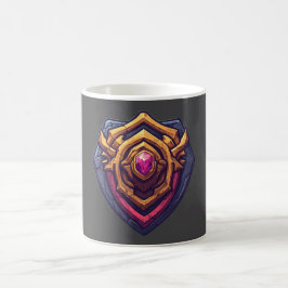 Golden Amethyst Emblem コーヒーマグカップ