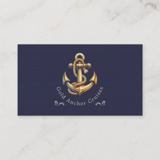 Golden Anchor Business Card 名刺
