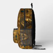 Golden Ancient Print | Cut & Sew Bag プリントバックパック (右)