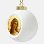 Golden Angel Gentle Messenger of Love セラミックボールオーナメント (右)