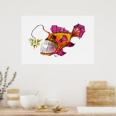 Golden Anglerfish ポスター (キッチン)