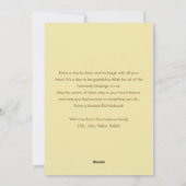 Golden Arch and Mosque Skyline Eid Mubarak Card シーズンカード (裏面)