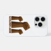 Golden Arm Expert Pipe Welder Gift iPhoneケース (裏面横)