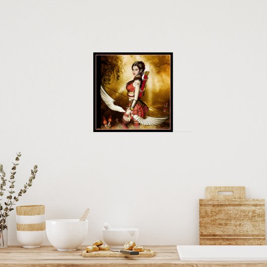 Golden Arrow Poster ポスター (キッチン)