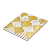 Golden Art Deco Fan Pattern タイル (側面)