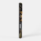 Golden Art Deco iPhone 16 Pro Case iPhoneケース (右側面)
