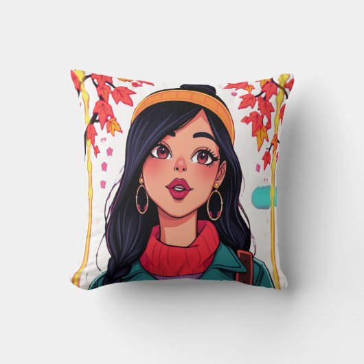 ✨ Golden Autumn Dream ✨ クッション (正面)