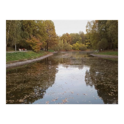 Golden Autumn Lake Edition ポスター (正面)