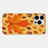 Golden Autumn Leaves iPhoneケース (裏面横)