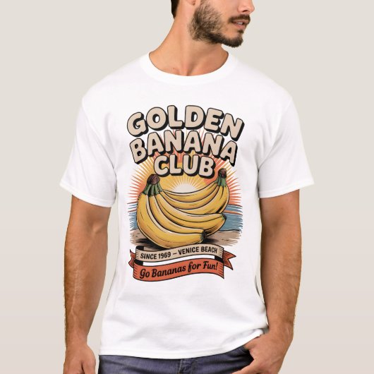 Golden Banana Club Tシャツ (正面)