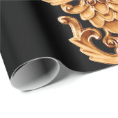 Golden baroque ornament ラッピングペーパー (ロールコーナー)
