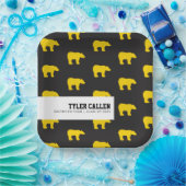 Golden Bear Graduation Party ペーパープレート (パーティー)