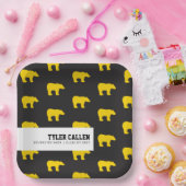 Golden Bear Graduation Party ペーパープレート (パーティー)