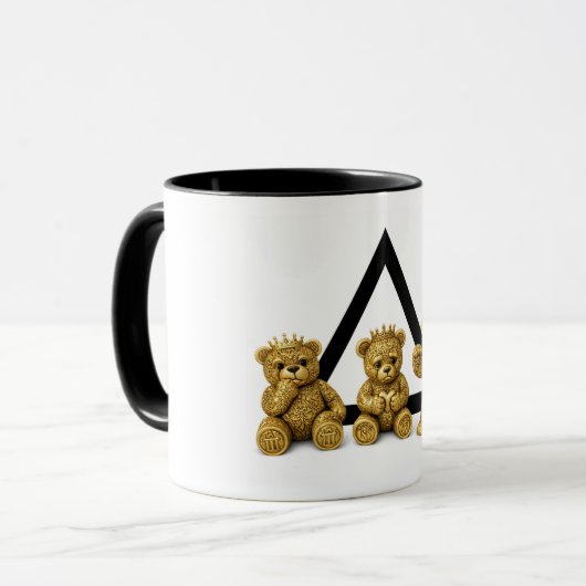 Golden Bear Unity Mug マグカップ (正面左)