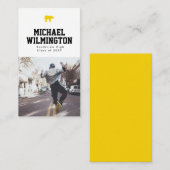 Golden Bear Varsity Graduation Name 名刺 (正面/裏面)