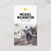 Golden Bear Varsity Graduation Name 名刺 (正面)