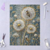 Golden Bee & Wildflower, Dandelion Garden 薄葉紙 (クラフト)