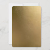 Golden Bells Christmas Holiday Party Invitation 招待状 (裏面)