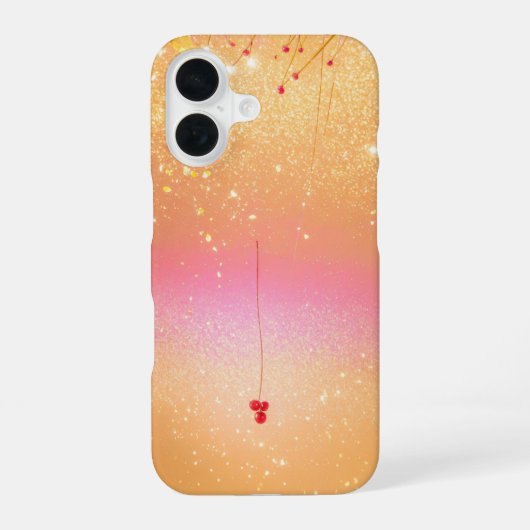 Golden Berry Dream Phone Case - Autumn Magic iPhone 16ケース (裏面)