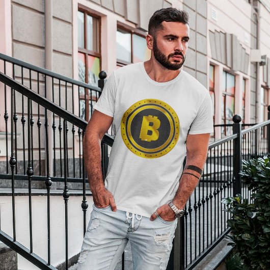 Golden Bitcoin T-Shirt Tシャツ