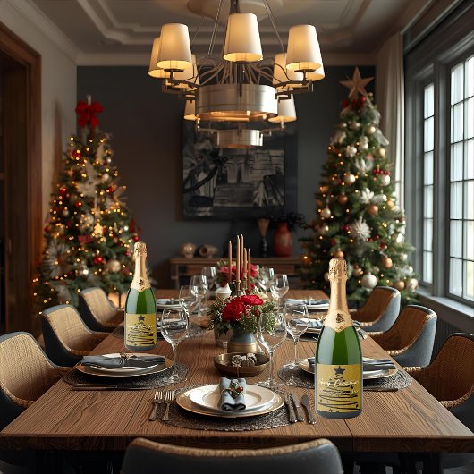 Golden Black Label Set  スパークリングワインラベル