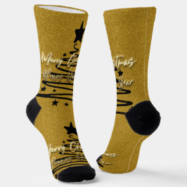Golden Black Socks ソックス