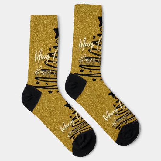 Golden Black Socks ソックス (右)