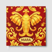 Golden Blessings: Personalized Elephant Mara QR    ゲストブック (正面)